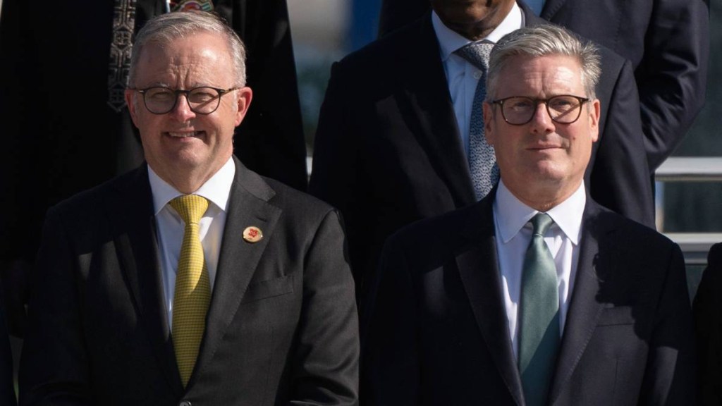 Albanese and Starmer discuss AUKUS sub plan